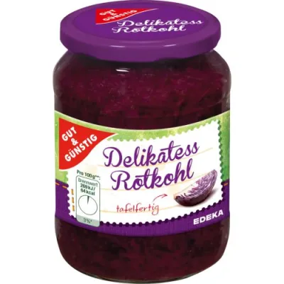 G&G Delikatess Rotkohl 680g