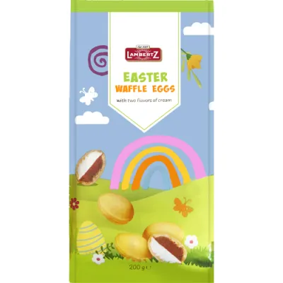 Lambertz Easter Waffle Eggs Jajka 200g