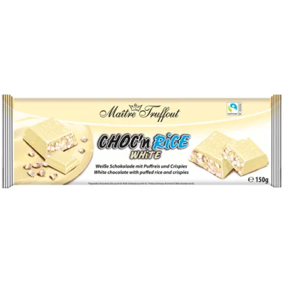 Maitre Choc'n Rice White Czekolada 150g