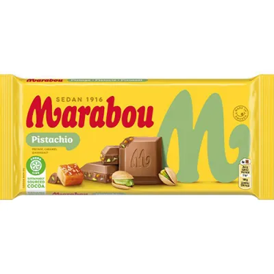 Marabou Pistachio Czekolada 185g