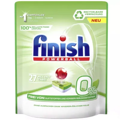 Finish All in 1 Tabs 0% 27szt 432g