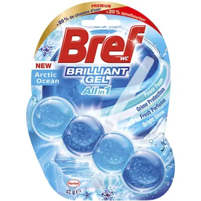 Bref Brilliant Gel Arctic Ocean Zawieszka WC 42g