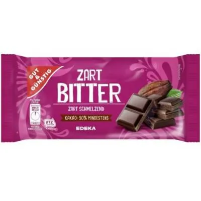 G&G Zartlich Zartbitter Czekolada 100g