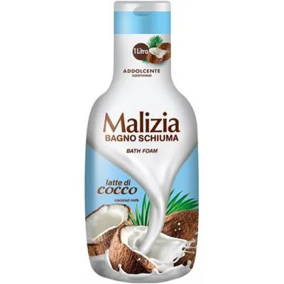 Malizia Bagno Schiuma Latte do Cocco do Kąpieli 1L