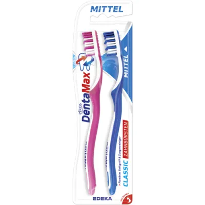 Elkos Denta Max Classic Mittel Szczoteczki 2szt