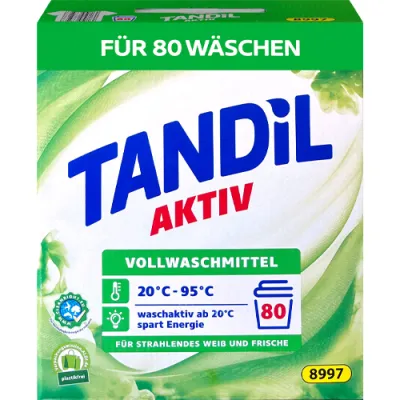 Tandil Aktiv Vollwaschmittel 80p 5,2kg DE