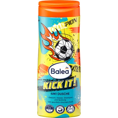 Balea Kick It! 4in1 Dusche Gel 300ml