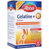 Abtei Gelatine + Vitamin C Pulver 400g