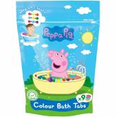 Peppa Pig Colour Bath Tabs 9szt 144g