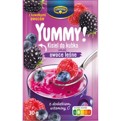Kruger Yummy! Kisiel Owoce Leśne 30g PL