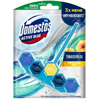 Domestos Active Blue Tropical Sea WC 53g