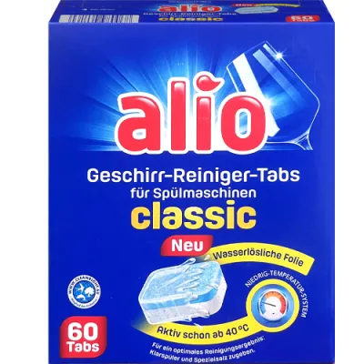 Alio Geschirr Reiniger Tabs Classic 60szt 792g