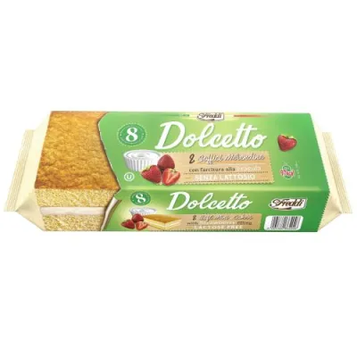 Freddi Dolcetto Fragola Ciasto 8szt 200g