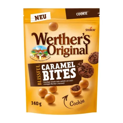 Werther's Original Caramel Bites Cookie 140g