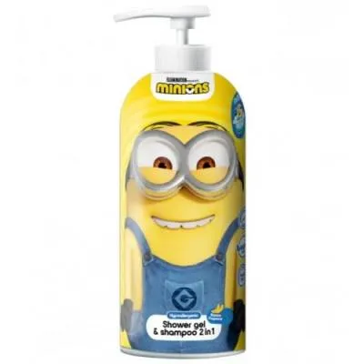 Minions Shower Gel & Shampoo 2in1 z Pompką 1L