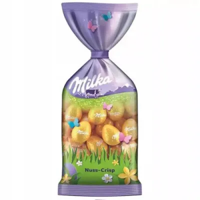 Milka Nuss Crisp Jajka Wielkanoc 100g