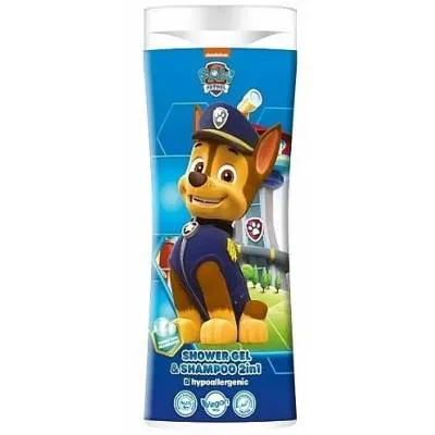 PAW Patrol Shower Gel&Shampoo Guma Balonowa 300ml