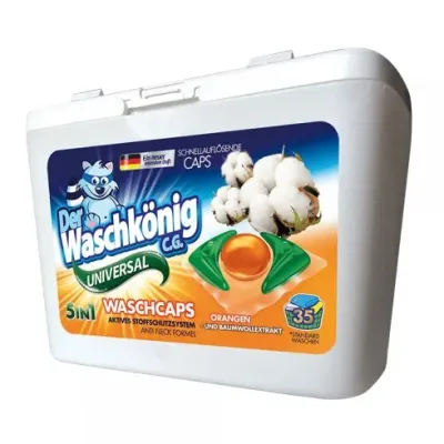 Waschkonig Universal Orangen 5in1 Caps 35p 560g