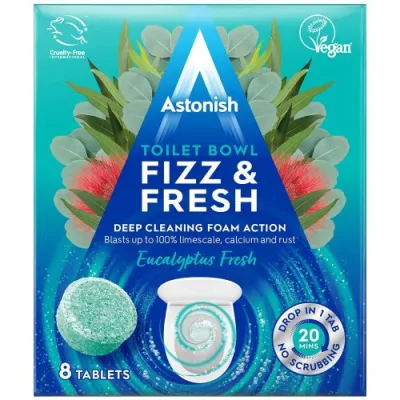 Astonish Fizz Fresh Eucalyptus Fresh WC Tabs 8szt