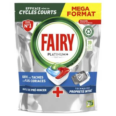 Fairy Platinum+ Proprete Intense 39szt 605g