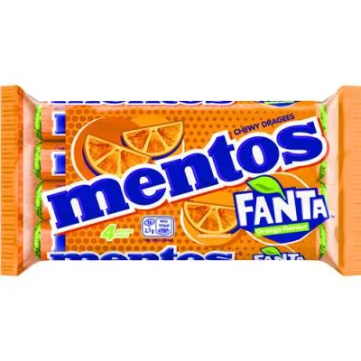 Mentos Fanta 4pack 4x37,5g 150g