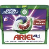 Ariel All in 1 Pods Color+ 15p 306g