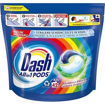 Dash All in 1 Pods Stralende Kleuren 42p 999g