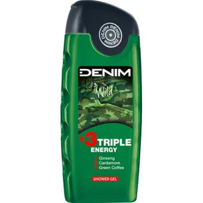 Denim Wild Shower Gel 250ml