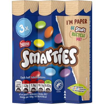 Smarties 3x34g Tuba 102g