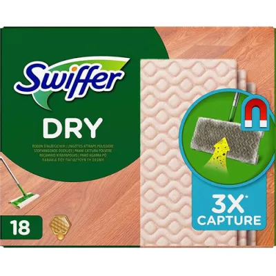 Swiffer Dry Suche Ściereczki do Mopa Miód 18szt