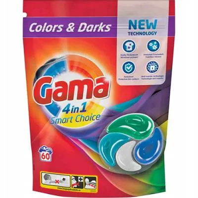 Gama 4in1 Colors & Darks Caps 60szt 1,3kg