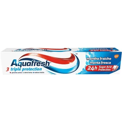 Aquafresh Triple Protection Menthe Fraiche 75ml