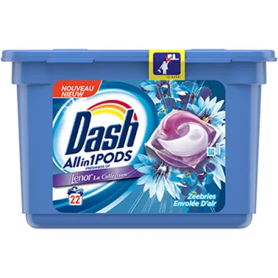 Dash All in 1 Pods Lenor Zeebries 22p 552g