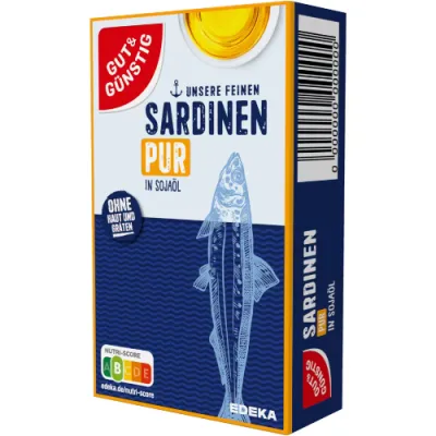 G&G Sardinen in Sojaol 125g