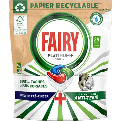 Fairy Platinum+ Anti-Terne Paper 29szt 450g
