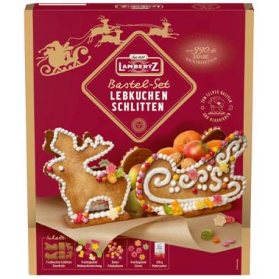 Lambertz Lebkuchen Schlitten do Składania 828g