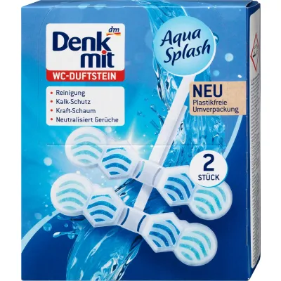 Denkmit Aqua Splash Zawieszka WC 2szt 2x48g