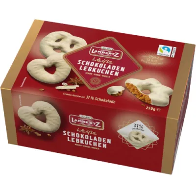 Lambertz Weisse Schokolade Lebkuchen Pierniki 250g