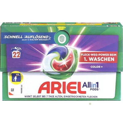 Ariel All in 1 Pods Color+ Karton 22p 448g