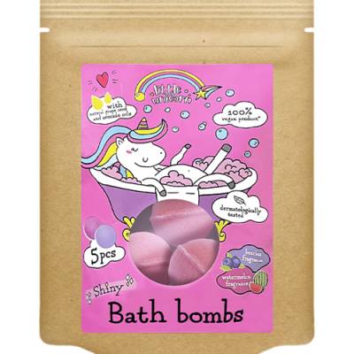 Little Unicorn Bath Bombs do Kąpieli 5szt 250g