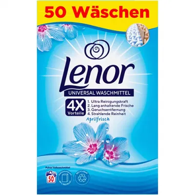 Lenor 4X Universal Aprilfrisch Proszek 50p 3kg