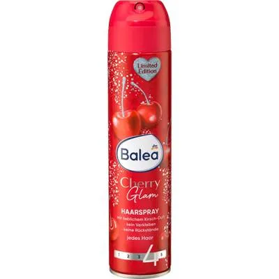 Balea Haarspray "4" Cherry Glam Lakier 300ml