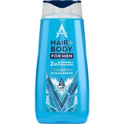 Astonish Men Hair + Body Ocean Fresh Gel 400ml