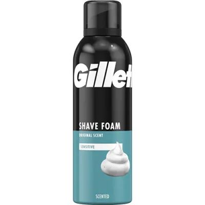 Gillette Original Scent Sensitive Pianka 200ml