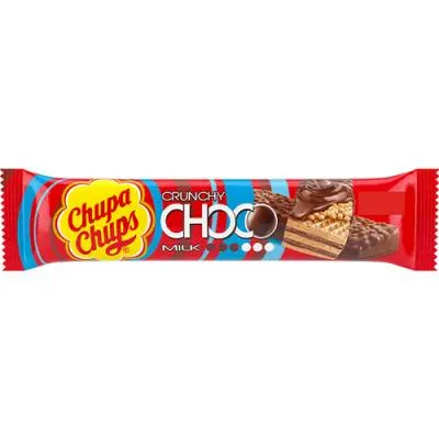 Chupa Chups Crunchy Choco Milk 27g