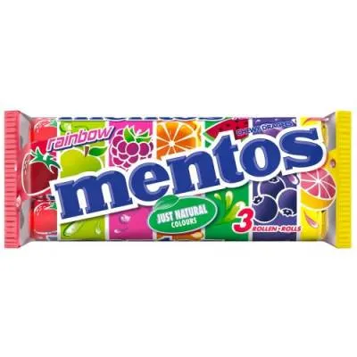 Mentos Rainbow 3x37,5g