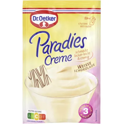 Dr.Oetker Paradies Creme Weisse Schokolade 70g