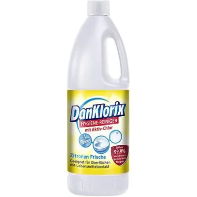 Dan Klorix Hygiene Reiniger Chlor Zitrone 1,5L