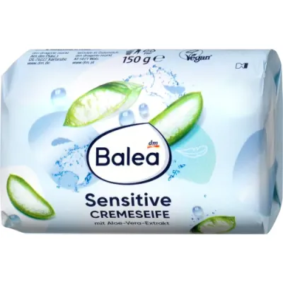 Balea Cremeseife Sensitive Aloe Vera Kostka 150g