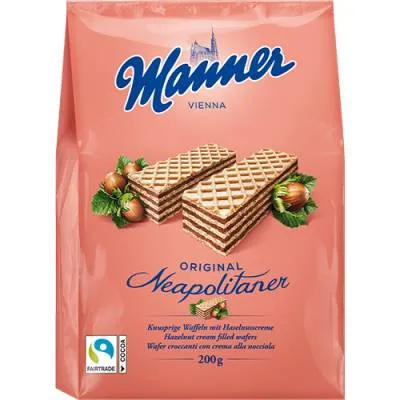 Manner Original Neapolitaner Wafelki 200g